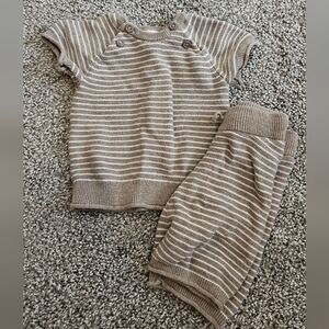 H&M Knitted Set 2-4mths